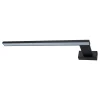Milagro Lampy Do Łazienki<Shine Led Black L45 P - - kinkiet łazienkowy
