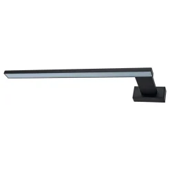 Milagro Lampy Do Łazienki<Shine Led Black L45 P - - kinkiet łazienkowy