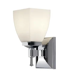 Elstead Lighting Kinkiety I Lampy Na Ścianę|Lampy Do Łazienki<Shirebrook Led Polished Chrome - - kinkiet łazienkowy