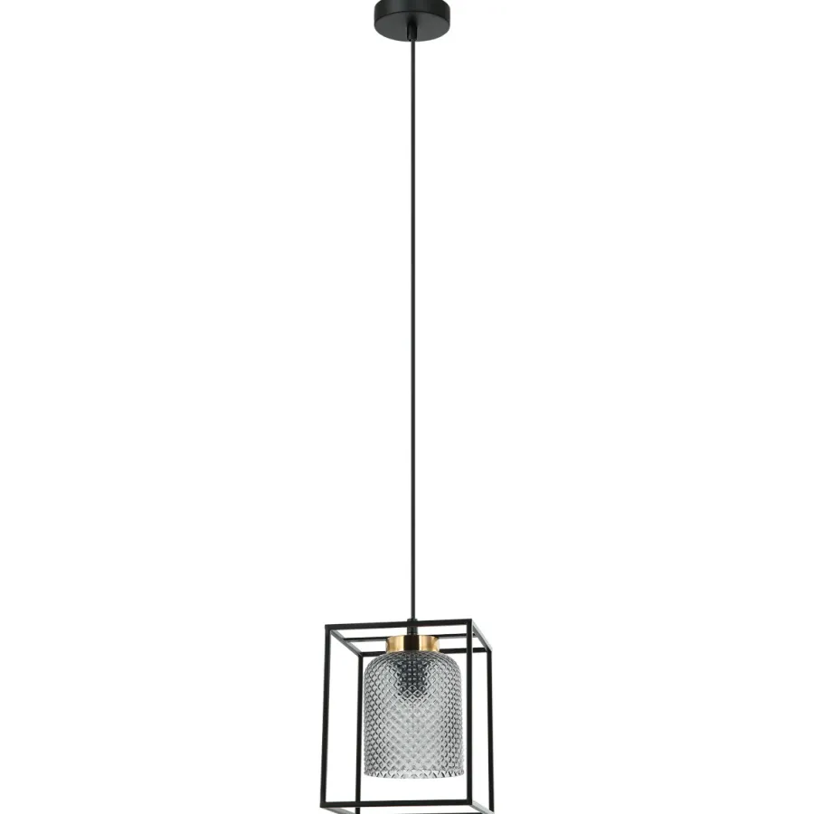 Italux Żyrandole<Sinella Black I - - lampa wisząca nowoczesna