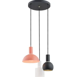 Argon Żyrandole<Sines 1480 - - lampa wisząca 3 pł. na okrągłej podsufitce