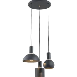 Argon Żyrandole<Sines 1472 - - lampa wisząca 3 pł. na okrągłej podsufitce