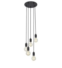 Markslu00f6jd Żyrandole<Sky Black V - Markslöjd - lampa wisząca