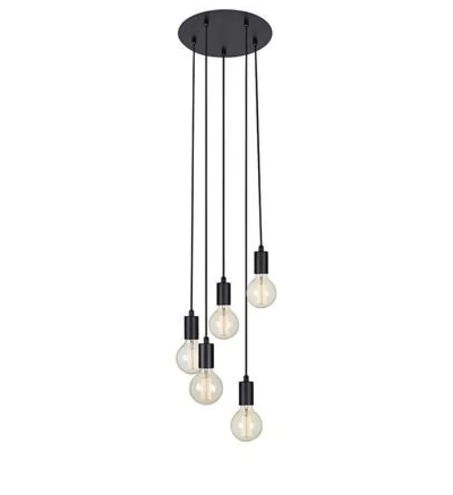 Markslu00f6jd Żyrandole<Sky Black V - Markslöjd - lampa wisząca