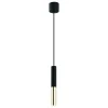 Orlicki Design Lampy Wiszące Nad Ladę Kuchenną|Żyrandole<Slimi S Nero / Gold - - lampa wisząca