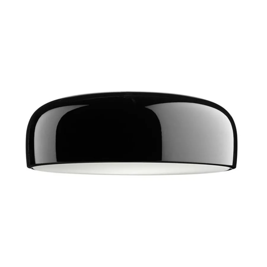 Flos Plafony Sufitowe I Ścienne|Plafony Ekskluzywne<Smithfield Ø60 czarny - - lampa sufitowa czarnyNapięcie: 230V
