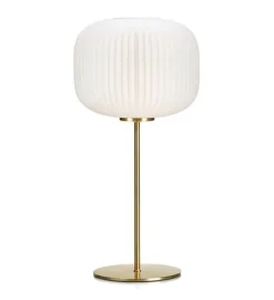 Markslu00f6jd Lampki Na Biurko, Oświetlenie Biurkowe<Sober Brass-White - Markslöjd - lampa stołowa
