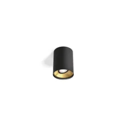Wever & Ducre Lampy Tuby|Lampy Do Sypialni, Oświetlenie Do Sypialni<Solid 1.0 LED czarny/złoty - Wever & Ducré - spot