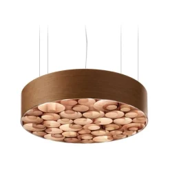 Luzifer LZF Żyrandole|Wiszące Ekskluzywne<Spiro Ø75 drewno wiśniowe - - lampa wisząca drewno wiśnioweNapięcie: 230V