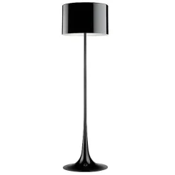 Flos Lampy Stojące I Podłogowe|Stojące Ekskluzywne<Spun Light F H176 czarny - - lampa podłogowa czarnyNapięcie: 230V