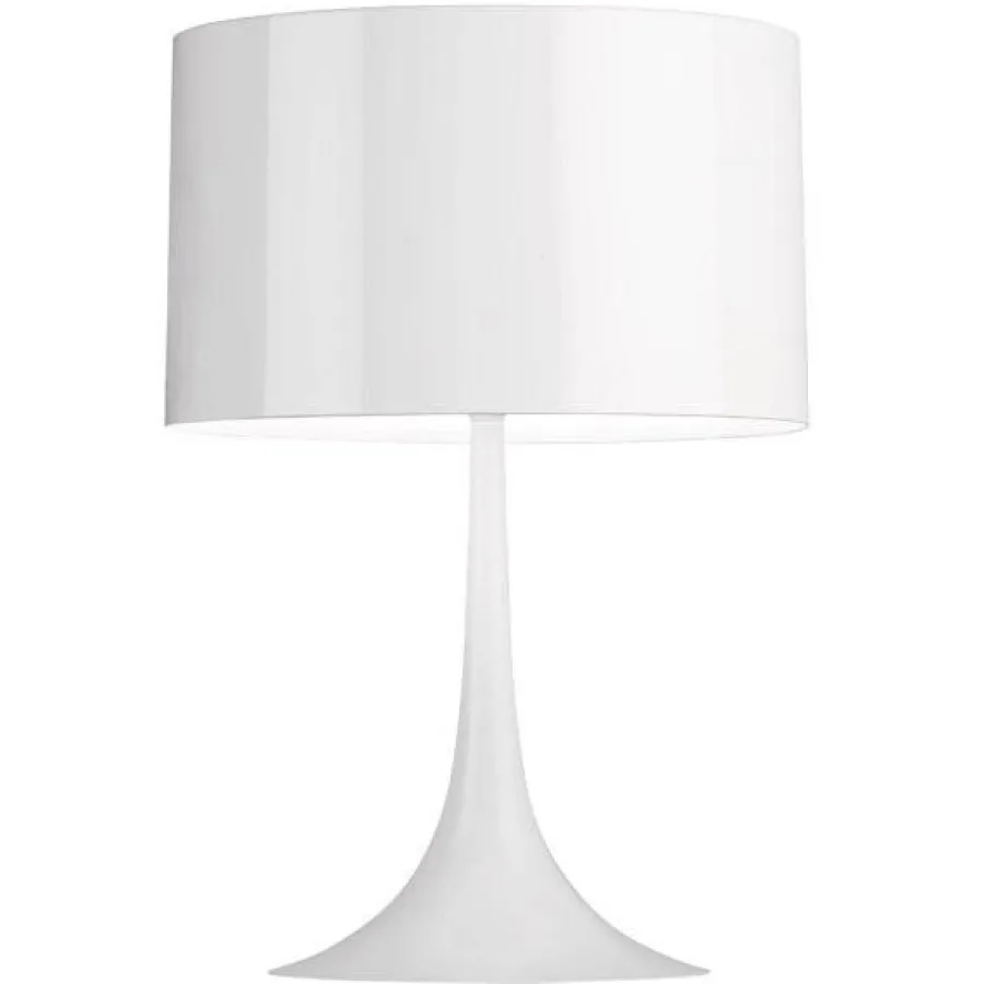 Flos Lampki Na Biurko, Oświetlenie Biurkowe|Biurkowe Ekskluzywne<Spun Light T2 H68 biały - - lampa biurkowa białyNapięcie: 230V