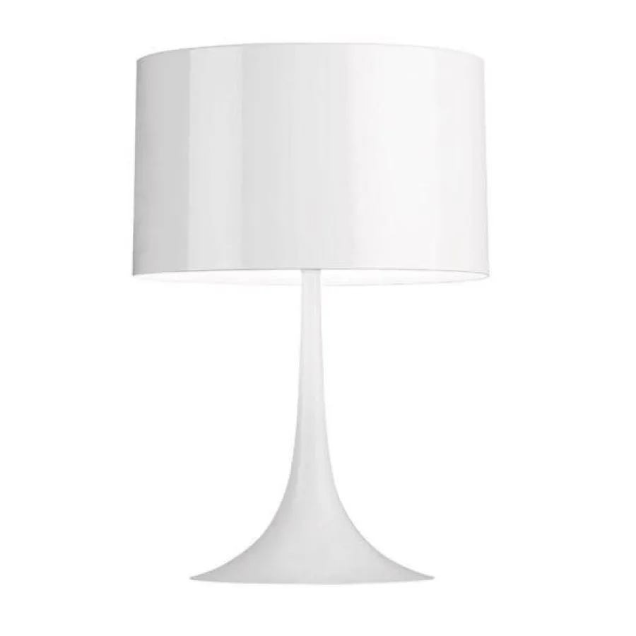 Flos Lampki Na Biurko, Oświetlenie Biurkowe|Biurkowe Ekskluzywne<Spun Light T1 H57 biały - - lampa biurkowa białyNapięcie: 230V