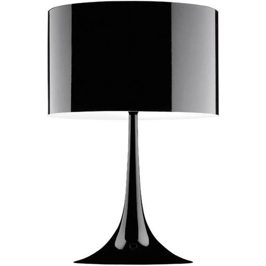 Flos Lampki Na Biurko, Oświetlenie Biurkowe|Biurkowe Ekskluzywne<Spun Light T2 H68 czarny - - lampa biurkowa czarnyNapięcie: 230V