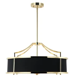 Orlicki Design Żyrandole|Lampy Wiszące Klasyczne<Stanza Gold / Nero M - - lampa wisząca