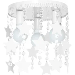 Milagro Kinkiety I Lampy Na Ścianę|Lampy Do Pokoju Dziecięcego, Oświetlenie Dla Dzieci<Star white - - kinkiet dziecięcy