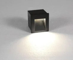 Nowodvorski Kinkiety Zewnętrzne: Ogrodowe I Elewacyjne<Step Led Graphite - - kinkiet zewnętrzny