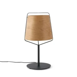 Faro Lampki Na Biurko, Oświetlenie Biurkowe|Lampy Do Salonu, Oświetlenie Salonu<Stood H71 czarny, drewno - - lampa biurkowa czarny, drewnoNapięcie: 230V