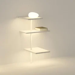 Vibia Kinkiety I Lampy Na Ścianę|Ekskluzywne I Luksusowe Kinkiety<Suite 6032 biały - - kinkiet