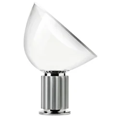 Flos Lampki Na Biurko, Oświetlenie Biurkowe|Biurkowe Ekskluzywne<Taccia H64.5 aluminium srebrny - - lampa biurkowa aluminium srebrnyNapięcie: 230V