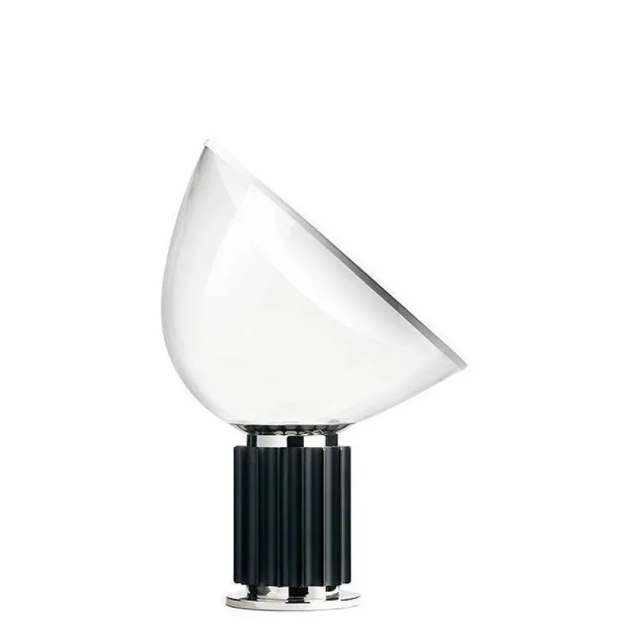 Flos Lampki Na Biurko, Oświetlenie Biurkowe|Biurkowe Ekskluzywne<Taccia H48,5 czarny aluminium - - lampa biurkowa czarny aluminiumNapięcie: 230V