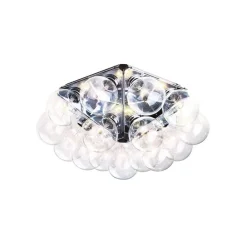 Flos Plafony Sufitowe I Ścienne|Plafony Ekskluzywne<Taraxacum 88 H21.5 polerowane aluminium - - lampa sufitowa polerowane aluminiumNapięcie: 230V
