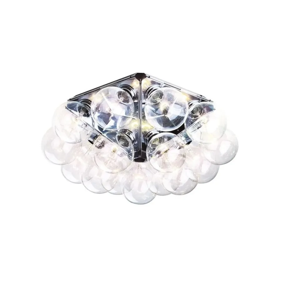 Flos Plafony Sufitowe I Ścienne|Plafony Ekskluzywne<Taraxacum 88 H21.5 polerowane aluminium - - lampa sufitowa polerowane aluminiumNapięcie: 230V
