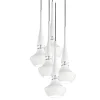 AZzardo Żyrandole|Lampy Do Salonu, Oświetlenie Salonu<Tasos 5 white - - lampa wisząca