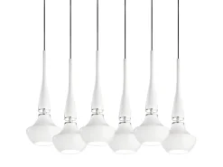 AZzardo Żyrandole|Lampy Do Salonu, Oświetlenie Salonu<Tasos 6 white - - lampa wisząca