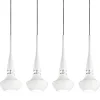 AZzardo Żyrandole|Lampy Do Salonu, Oświetlenie Salonu<Tasos 4 White wisząca - - lampa wisząca