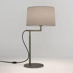 Astro Lampki Na Biurko, Oświetlenie Biurkowe|Biurkowe Ekskluzywne<Telegraph table brązowyz - - lampa biurkowa