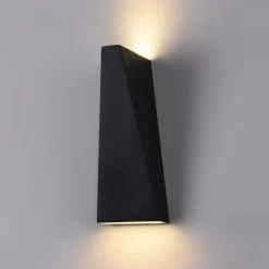 Maytoni Kinkiety Zewnętrzne: Ogrodowe I Elewacyjne|Lampy Ogrodowe, Oświetlenie Do Ogrodu<Times Square Led Black - - kinkiet stożkowy