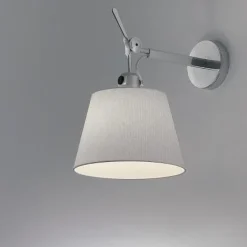 Artemide Kinkiety I Lampy Na Ścianę|Ekskluzywne I Luksusowe Kinkiety<Tolomeo Ø18 aluminium, szary - - lampa ścienna aluminium, szaryNapięcie: 230V