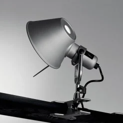 Artemide Lampki Na Biurko, Oświetlenie Biurkowe|Biurkowe Ekskluzywne<Tolomeo H23 aluminium - - lampa biurkowa aluminiumNapięcie: 230V