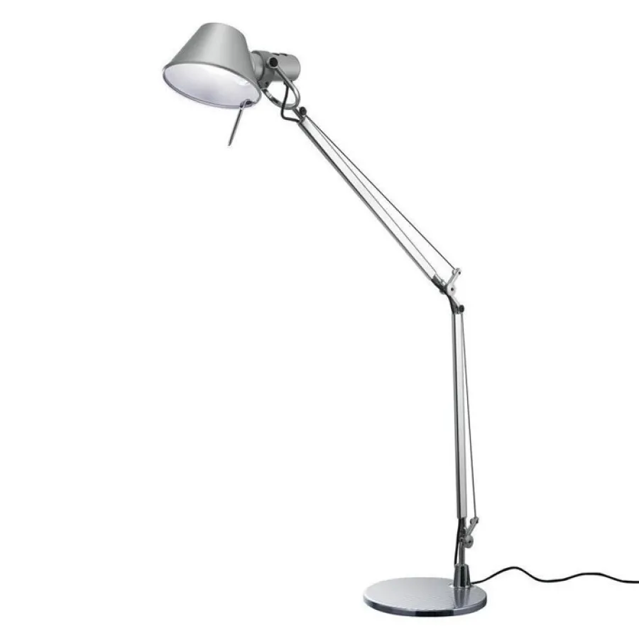 Artemide Lampki Na Biurko, Oświetlenie Biurkowe|Biurkowe Ekskluzywne<Tolomeo Mini H54 aluminium - - lampa biurkowa aluminiumNapięcie: 230V