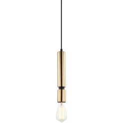 Italux Żyrandole<Torla Brass 1 - - lampa wisząca
