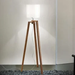 Vistosi Lampy Stojące I Podłogowe|Stojące Ekskluzywne<Trepai biały - - lampa podłogowa