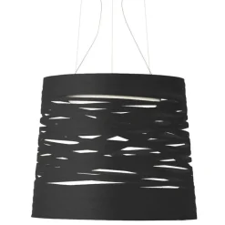 Foscarini Żyrandole|Wiszące Ekskluzywne<Tress Ø48 czarny - - lampa wisząca czarnyNapięcie: 230V