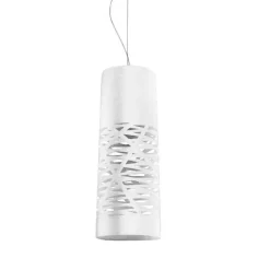 Foscarini Lampy Do Salonu, Oświetlenie Salonu|Lampy Do Kuchni, Oświetlenie Kuchenne<Tress H61 biały - - lampa wisząca białyNapięcie: 230V