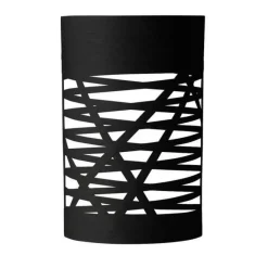 Foscarini Kinkiety I Lampy Na Ścianę|Ekskluzywne I Luksusowe Kinkiety<Tress H40 czarny - - lampa ścienna czarnyNapięcie: 230V