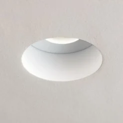 Astro Oprawy Wpuszczane<Trimless LED Fire Rated Round biały - - oprawa wpuszczana