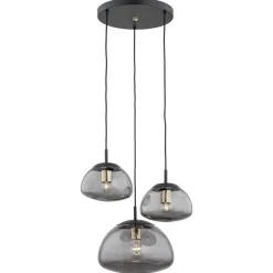 Argon Żyrandole<Trini 1493 - - lampa wisząca 3 pł. na okrągłej podsufitce