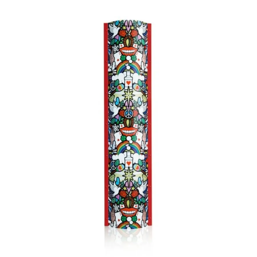 Slamp Lampy Stojące I Podłogowe|Stojące Ekskluzywne<Tube Love Peace Joy H160 czerwony - - lampa podłogowa czerwonyNapięcie: 230V