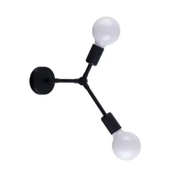 Nowodvorski Kinkiety I Lampy Na Ścianę|Lampy Młodzieżowe<Twig Black 9141 - - kinkiet nowoczesny