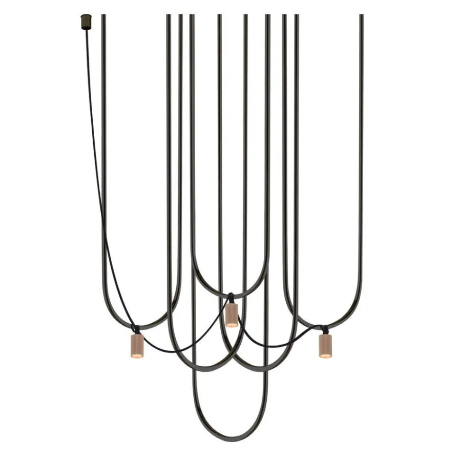 Antigo Żyrandole|Lampy Wiszące Nad Ladę Kuchenną<Udin 3 9784 - - lampa wisząca