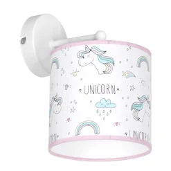 Milagro Kinkiety I Lampy Na Ścianę|Lampy Do Pokoju Dziecięcego, Oświetlenie Dla Dzieci<Unicorn - - kinkiet dziecięcy