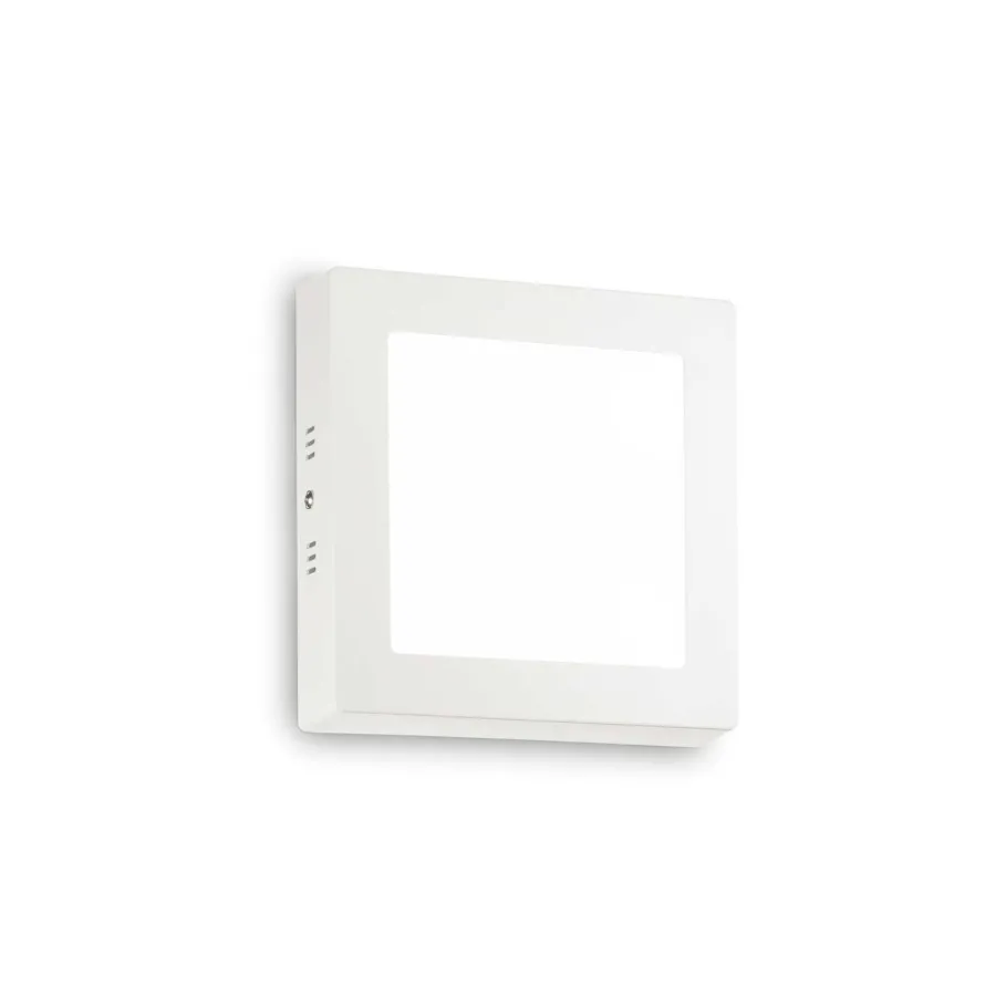 Ideal Lux Kinkiety I Lampy Na Ścianę|Lampy Do Salonu, Oświetlenie Salonu<UNIVERSAL 12W SQUARE - - kinkiet