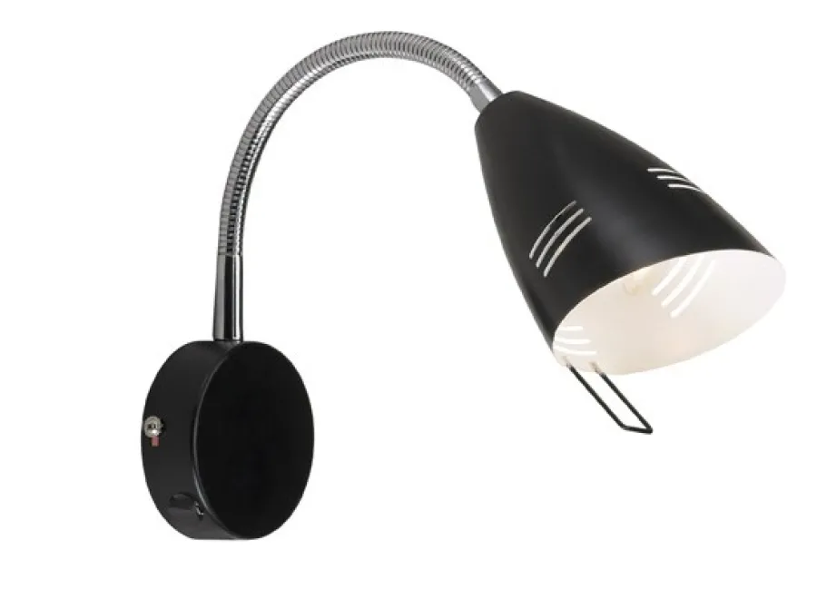 Markslu00f6jd Kinkiety I Lampy Na Ścianę<Vejle czarny - Markslöjd - kinkiet