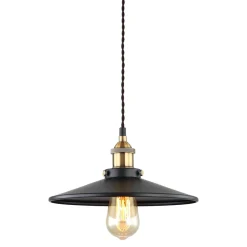 Italux Żyrandole<Verda Black-Gold M - - lampa wisząca