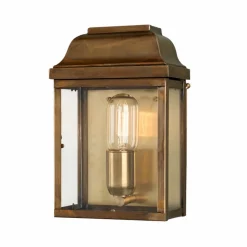 Elstead Lighting Kinkiety Zewnętrzne: Ogrodowe I Elewacyjne|Lampy Ogrodowe, Oświetlenie Do Ogrodu<Victoria Solid Brass - - kinkiet ogrodowy