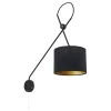 Nowodvorski Kinkiety I Lampy Na Ścianę|Lampy Do Sypialni, Oświetlenie Do Sypialni<Viper Black 6513 - - kinkiet nowoczesny